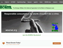 Tablet Screenshot of minorml.org